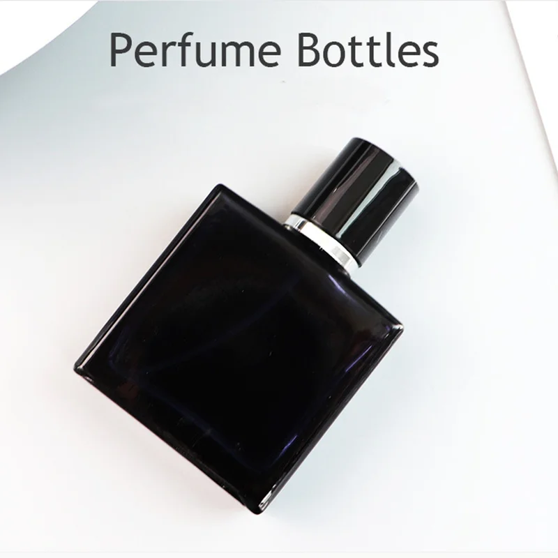 

10pcs/lot 35ml perfume bottle, portable high-grade glass empty bottle, spray press to replace empty cosmetic bottles