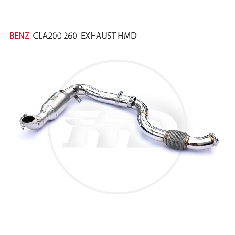 

HMD Exhaust Manifold Downpipe for Benz A200 A250 CLA200 G350 Car Accessories With Catalytic Converter Header Without Cat Pipe