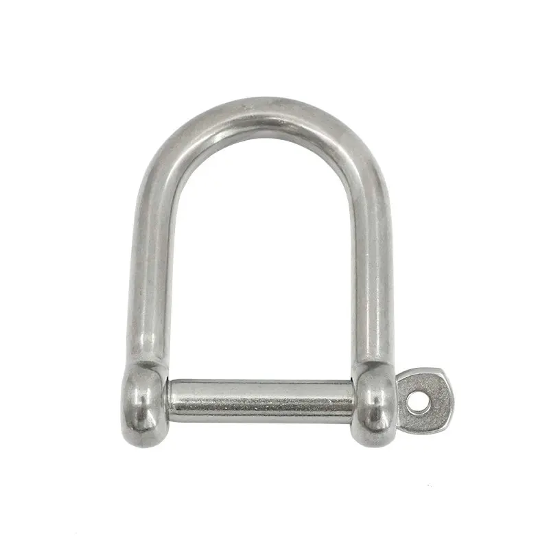 Marine Grade AISI316 Stainless Steel Extra Wide Long Anchor Shackle Chain Wire Rope Connector