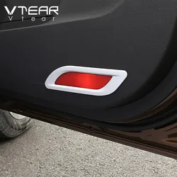 Vtear Car Door Welcome Light Trim Frame Cover Interior Parts Mouldings Auto Accessories for Geely Atlas Emgrand NL-3 Proton X70