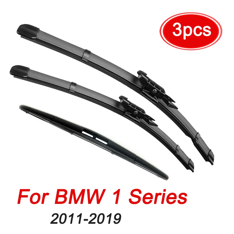 MIDOON Front & Rear Wiper Blades Set For BMW 1 Series F20 F21 114i 116i 118i 120i 125i M135i M140i 116d 118d 125d 2011 - 2019 20