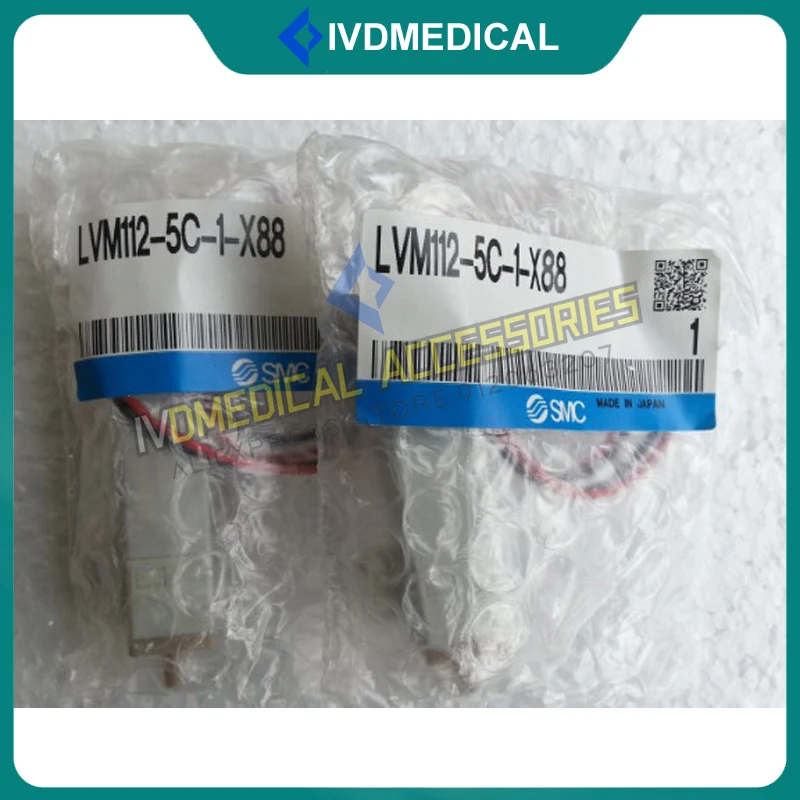 SMC LVM112-5C-1-X88 24V Three-way Solenoid Valve,for Dirui H800 Fus100 FUS360 Fus1000 H100 H300 H500 H800 3-Way Vavle