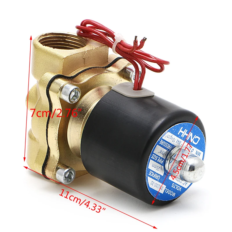 Magnetventil DC 12 V, DN20 (G3/4) – Normal Geschlossen, Aus Kunststoff + Messing – Für Bewässerung, Solaranlagen & Automatisierung Magnetventil 12V DC DN20 G3/4 Magnetventil DC 12 V, DN20 (G3/4) – Normal Geschlossen, Aus Kunststoff + Messing – Für Bewässerung, Solaranlagen & Automatisierung Magnetventil 12V DC DN20 G3/4
