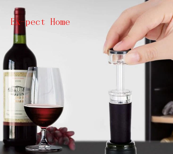 

Red Wine Champagne Bottle Preserver Air Pump Stopper Vacuum Sealed Saver,Wine vacuum stopper