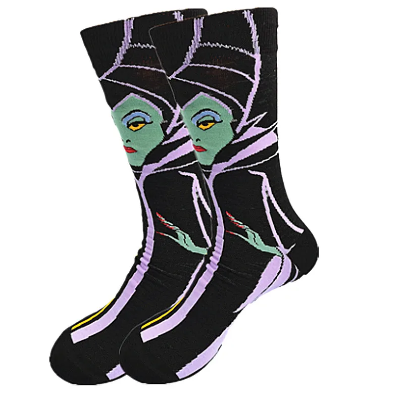 A Pair of Autumn and Winter High Quality Cartoon Socks Men Hip-Hop Street Soft and Comfortable Socks Skateboard Crew