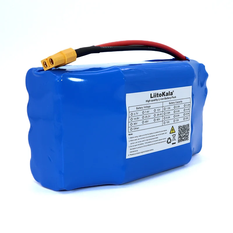 Liitokala 36V 5.2Ah VTC5A 2 wheel Electric scooter self balancing 18650 lithium battery pack for Self-balancing Fits
