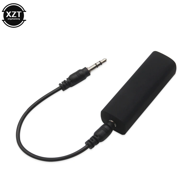 Isolateur de bruit de boucle de terre, accessoires sûrs Anti-interférence, son clair, Audio de voiture Aux avec câble de 3,5 mm, stéréo domestique Portable