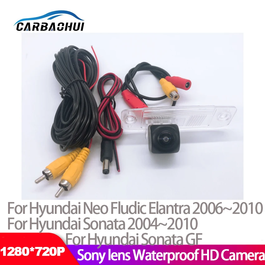 

Fisheye/MCCD Lens Starlight Night Vision Car Reverse Camera For For Hyundai Neo Fludic Elantra Sonata Sonata GF 2004~2014