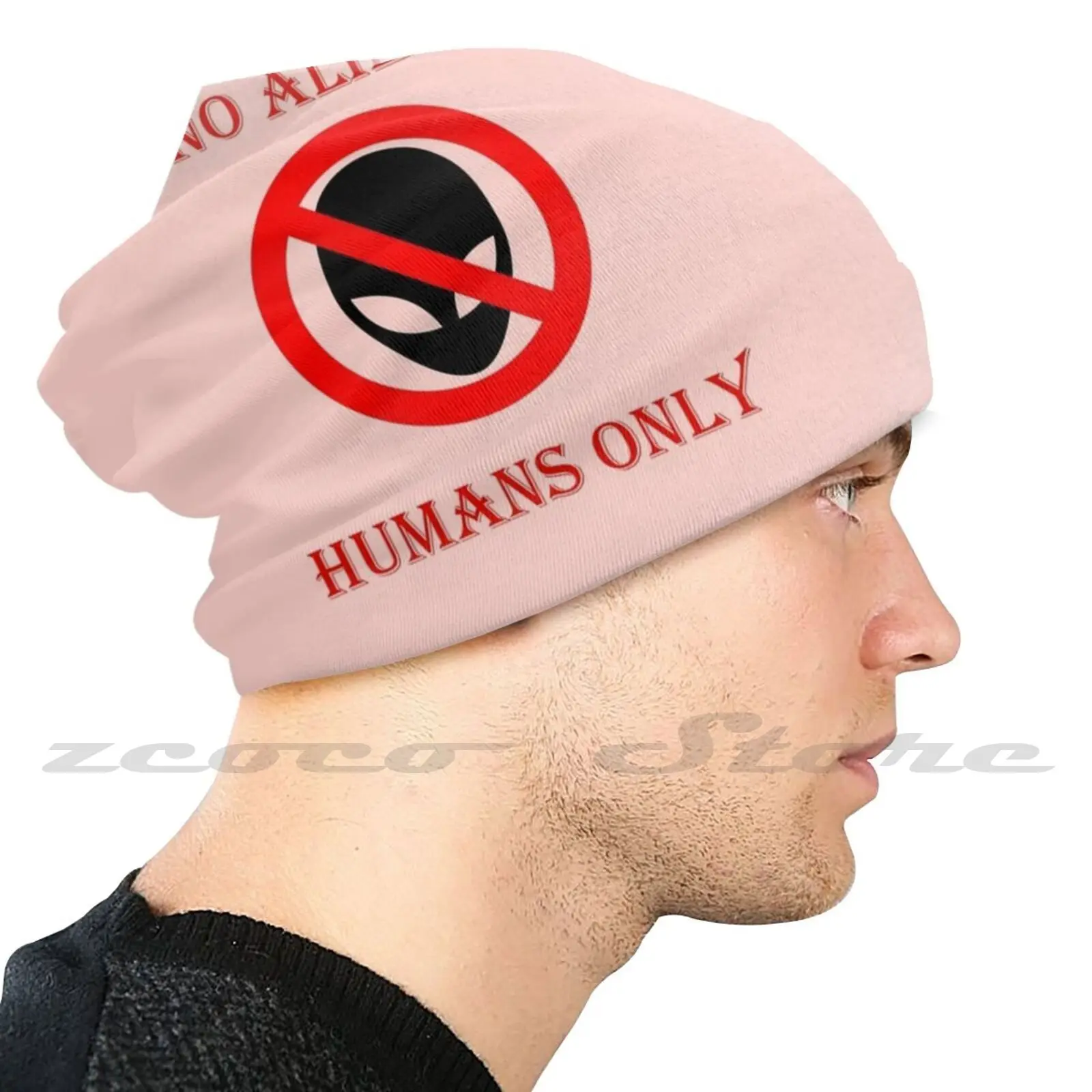 No , Humans Only Custom Pattern Washable Filter Pm2.5 Adult Kids Mask Extraterrestrial Being Another Planet Face Space Cosmos