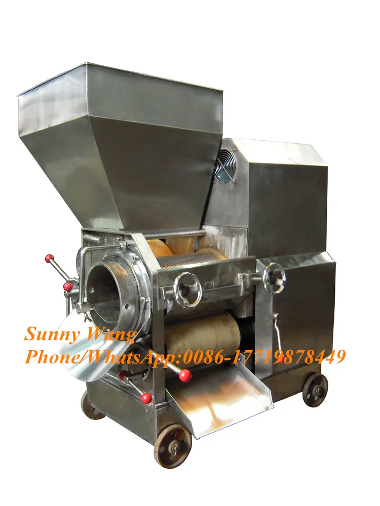 ماكينة تقطيع اللحم/فاصل لحم عظم السمك ميكانيكيا