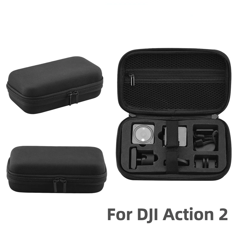 DJI Action 2 Camera Storage Bag Portable Handbag Durable Carrying Case for DJI Osmo Action 2 Sports Camera Accessories