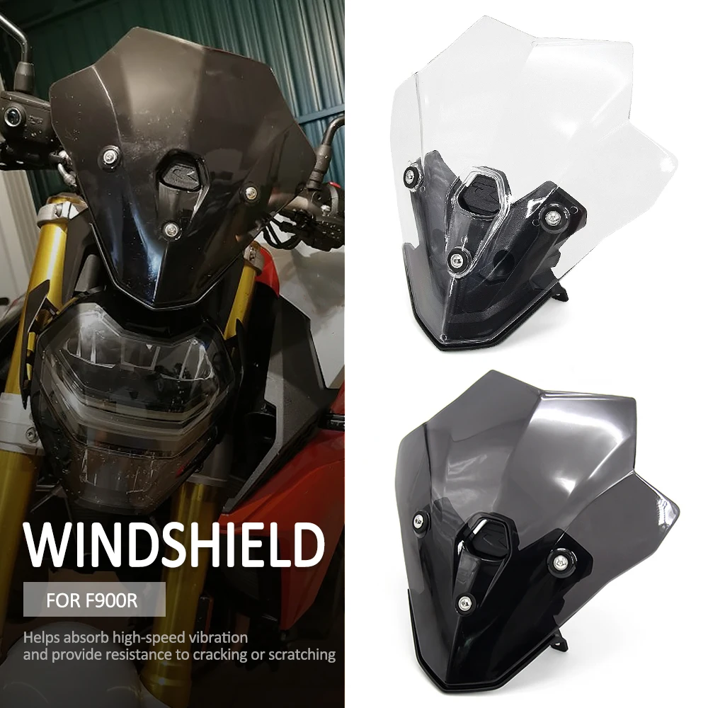 F 900 R Motorcycle Accessories Screen Windshield Fairing Windscreen Baffle Wind Deflectors For BMW F900R F 900R F900 R f900r