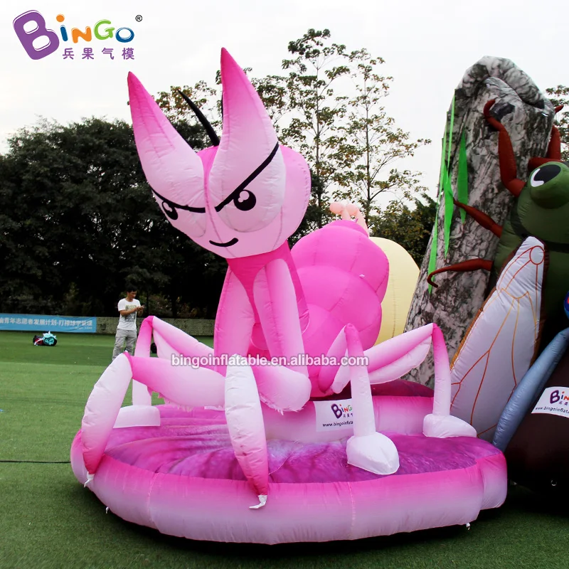 Personalize 3x3 Meters Inflatable Mantis Decorations Inflated Cartoon Toys Inflatable Toys for Party/Event Decoration