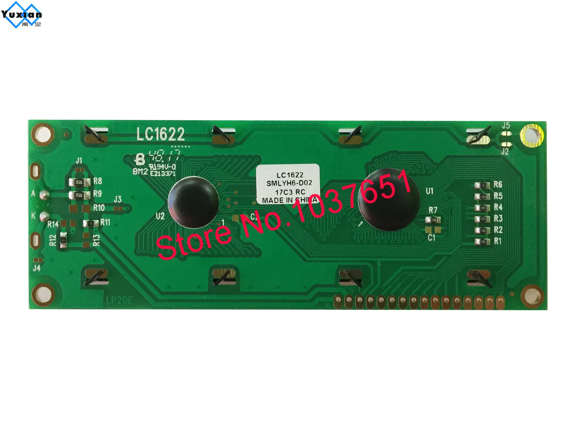 Módulo de pantalla lcd 1602, 1602G, 16x2, caracteres grandes, azul, verde, LC1622, en lugar de SBS01602A0, HD44780, buena calidad