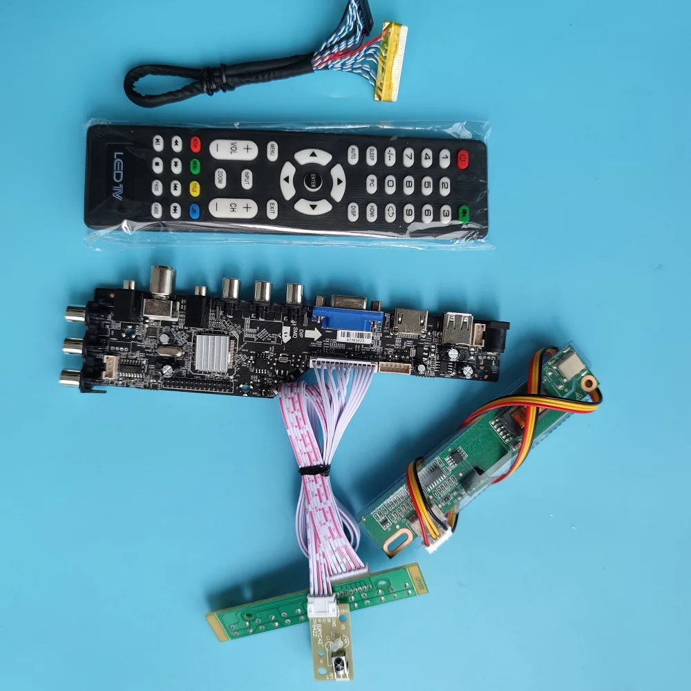 

Kit for N154I1-L07/N154I1-L08 1280X800 DVB-T AV HDMI-compatible VGA 1 CCFL Digital USB TV Controller board LCD Panel remote