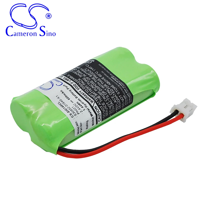 CameronSino Battery for Siemens Gigaset 140 fits Siemens PH021 S30852-D1640-X1 Cordless phone Battery,Landline battery 600mAh