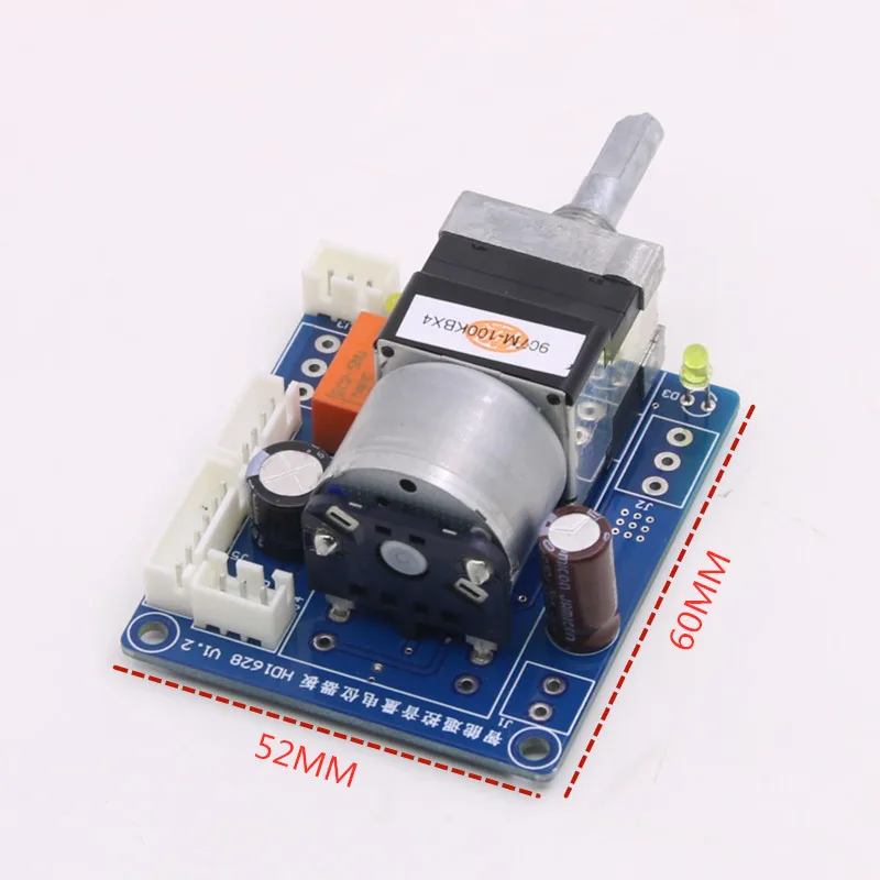 Assembeld Motor preamp Remote volume control board+display+input switch