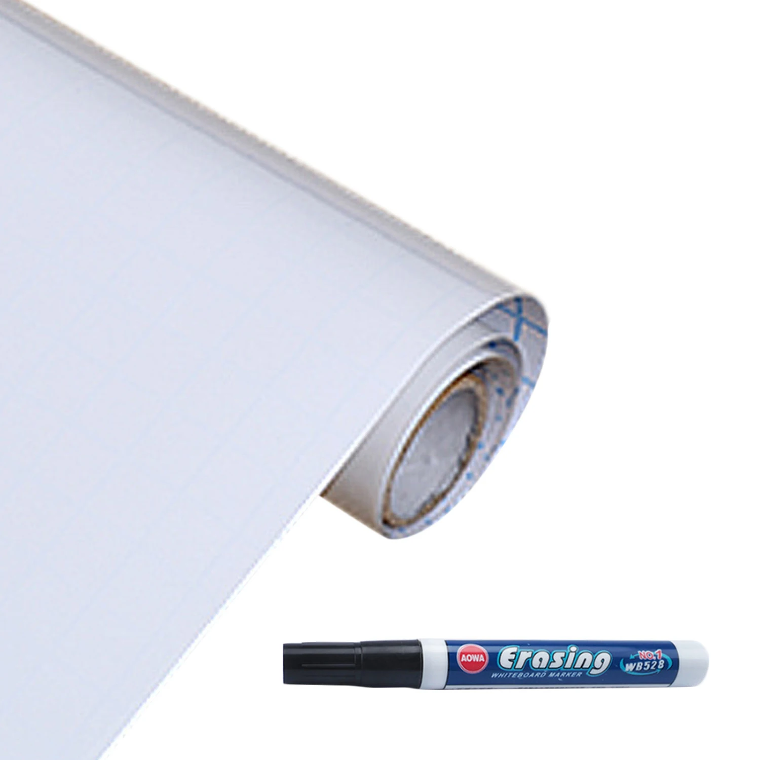 Pizarra extraíble autoadhesiva, tablero de mensajes conveniente, papel de pared, calcomanía adhesiva para oficina, suministros escolares, 45x100cm