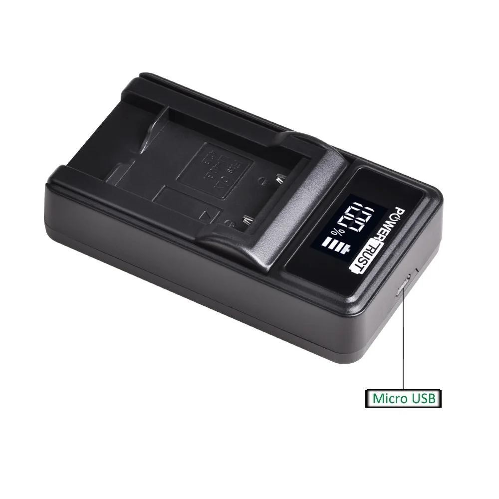 EN-EL10 Battery / Fast USB Charger Compatible with Nikon Coolpix S60,S80,S200,S210,S220,S230,S500,S520,S570,S600,S700,S3000