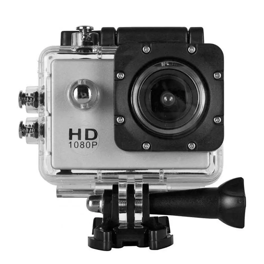 Sports Camera Full HD 1080P Waterproof Camera 2.0 Inch Camcorder Sports DV Go Car Wide-angle Cam Pro Diving Parachute Skiing