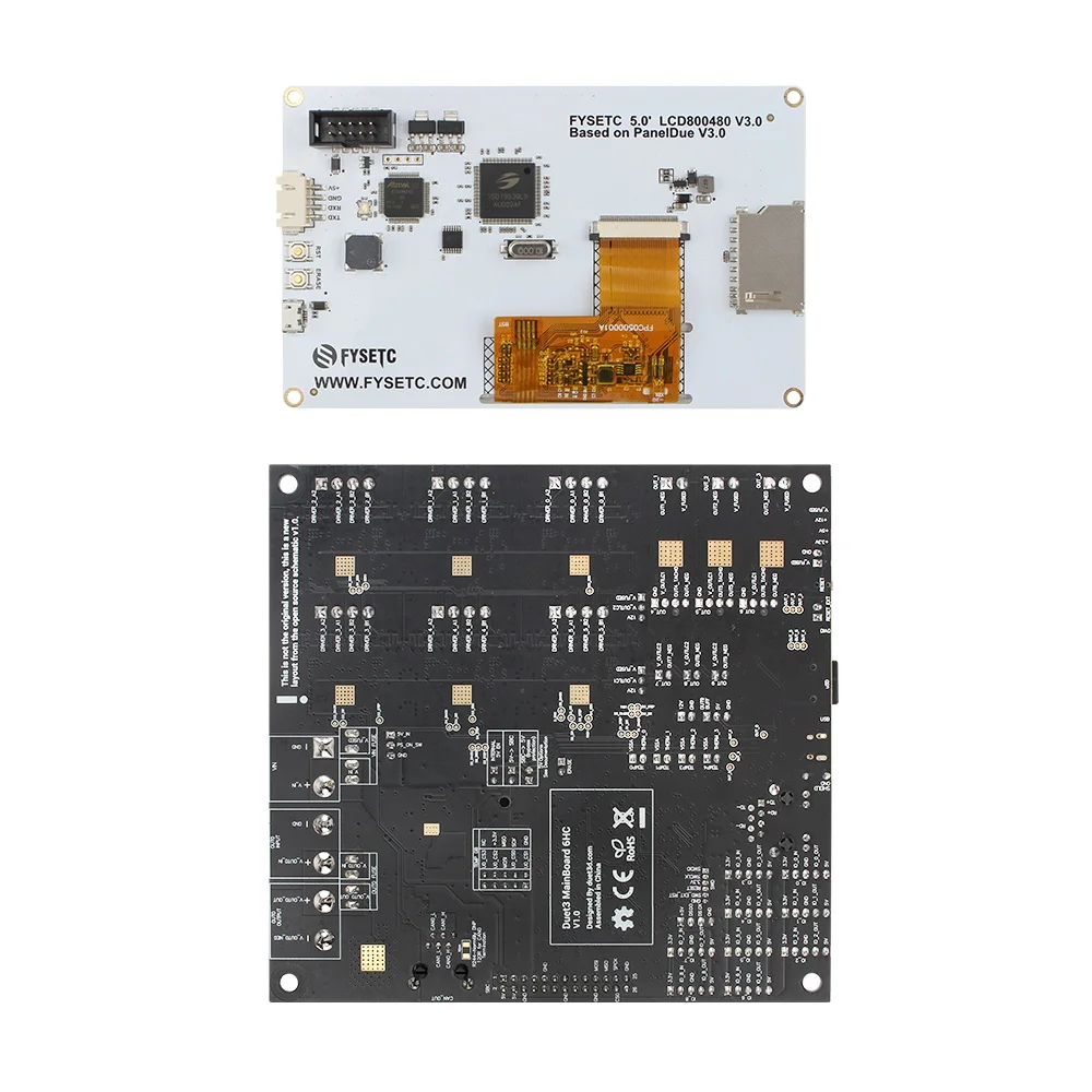 Clone Duet 3 6HC and 5i Colour Touch Screen Upgrades Controller Board Advanced 32bit For BLV MGN Cube 3D Printer CNC Machine