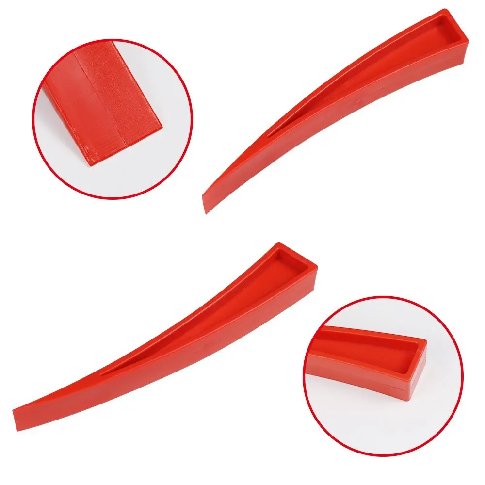 FURUIX Dent Removal Tools Window Guard Protect With Felt Window Curve Wedge For Car Repair Paintless Dent Repair Tools