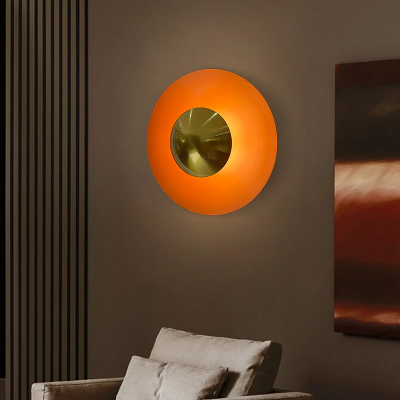 Modern Sconce Wall Lamp For Living Room TV Background Bedroom Bedside Office Aisle Stair Creative Led Wall Lamp  Indoor Lights