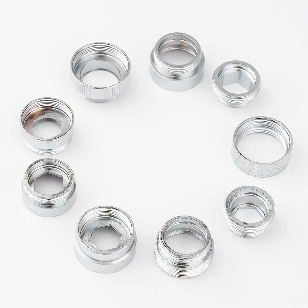 

Bathroom Water Metal Saving Adaptor Tap Aerator Connector Kitchen Bathroom Faucet Aerator Adapter 16/18/20/22/24/28/mm to 22mm