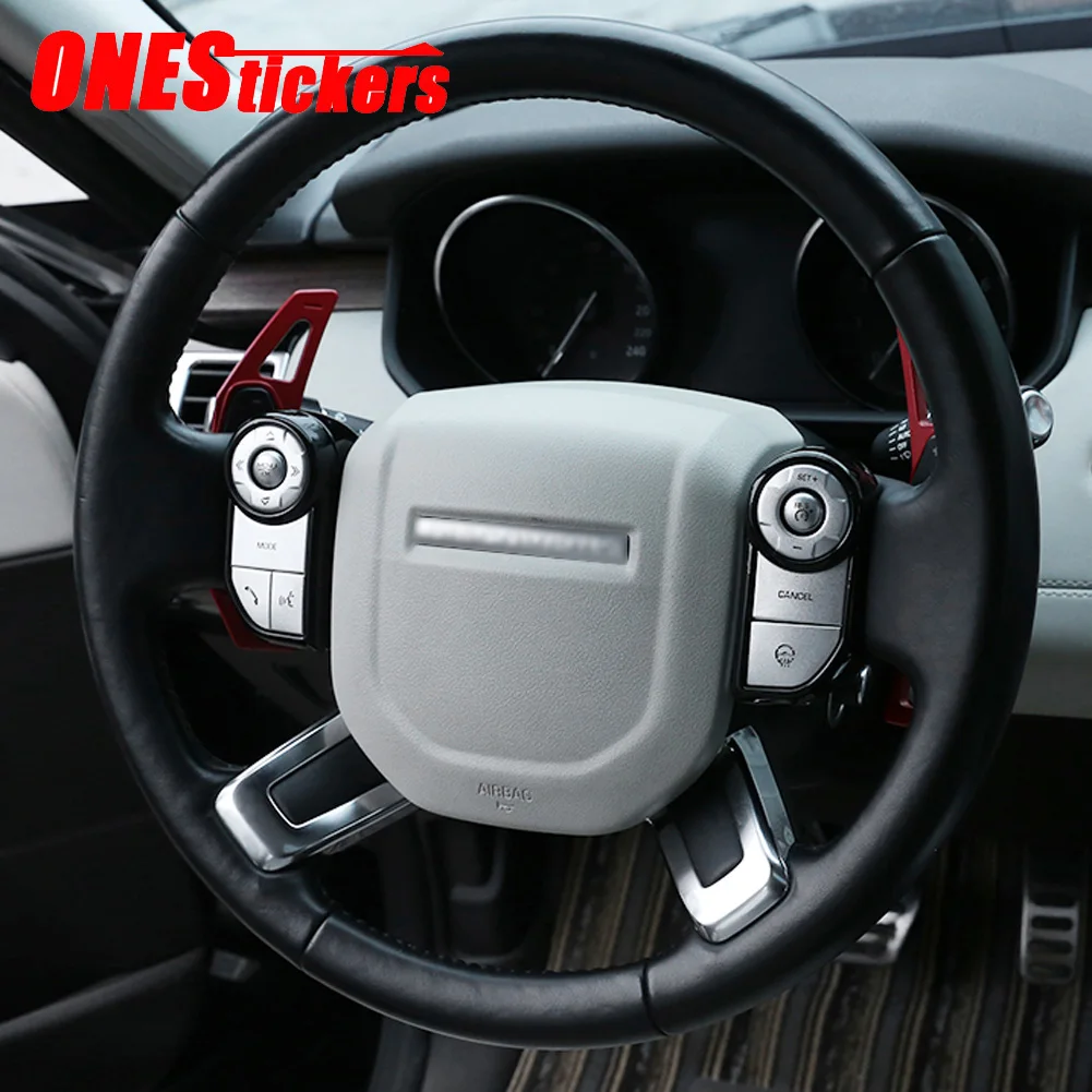 

For Land Rover Discovery 5 L462 Range Rover Sport L494 Vogue L405 Car Accessories Steering Wheel Button Patch Trim Cover Frame