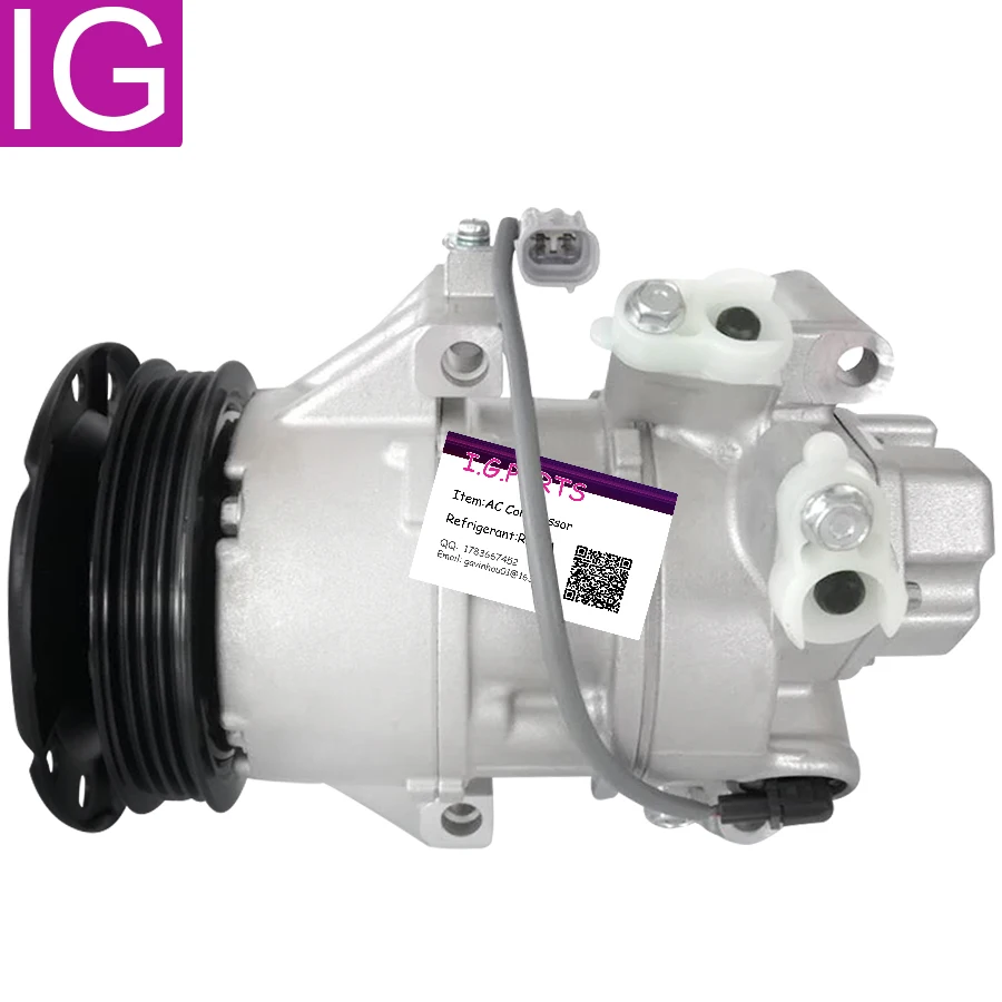 

Auto AC Compressor For Toyota Vitz Corolla Auris 4471908040 8831052551 4471908043 For toyota vitz ac compressor