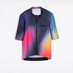 SPEXCEL 2021 New Colourburn Pro Team Short Sleeve Cycling Jersey Seamless craft  Lightweight Quick dry fabric for Man And Women