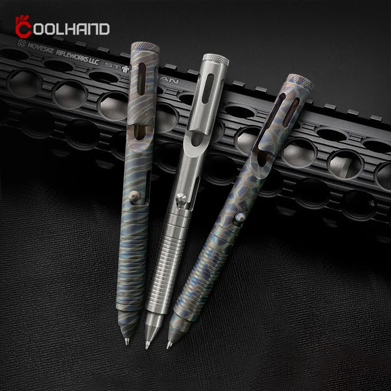 

Titanium Alloy Tactical Pen Bolt Pen Portable Outdoor EDC Pen