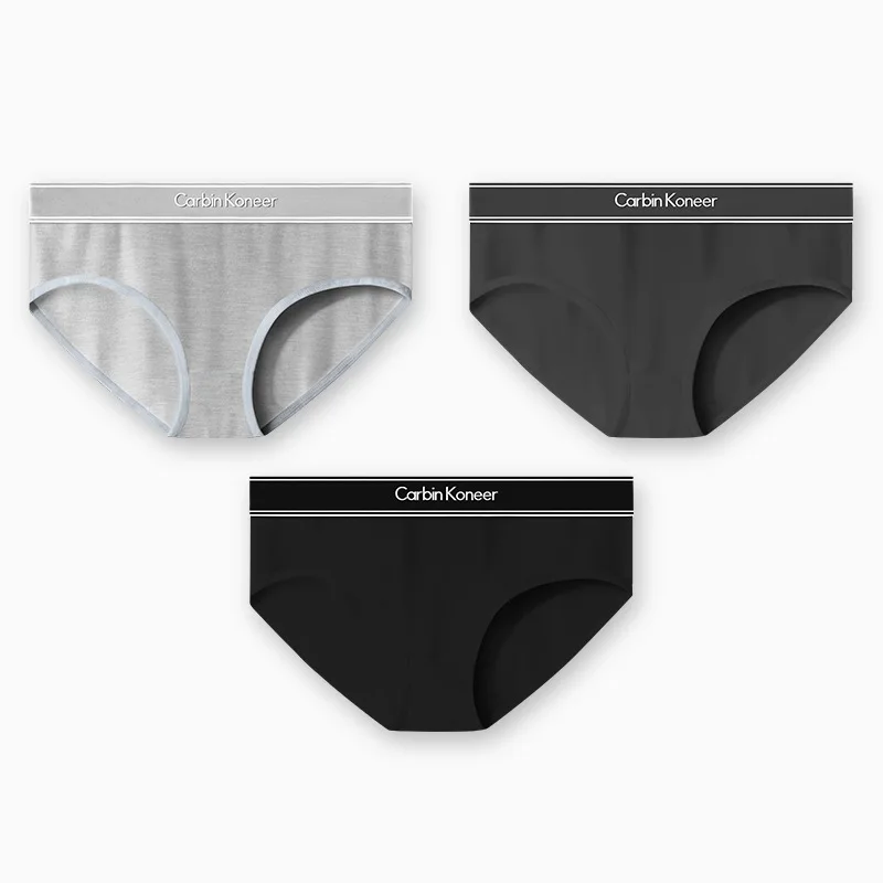 

Women's Underwear Triangle Solid Cotton Simple Panties Neutral Cool Shorts Sports Personality Trend Briefs Underpants