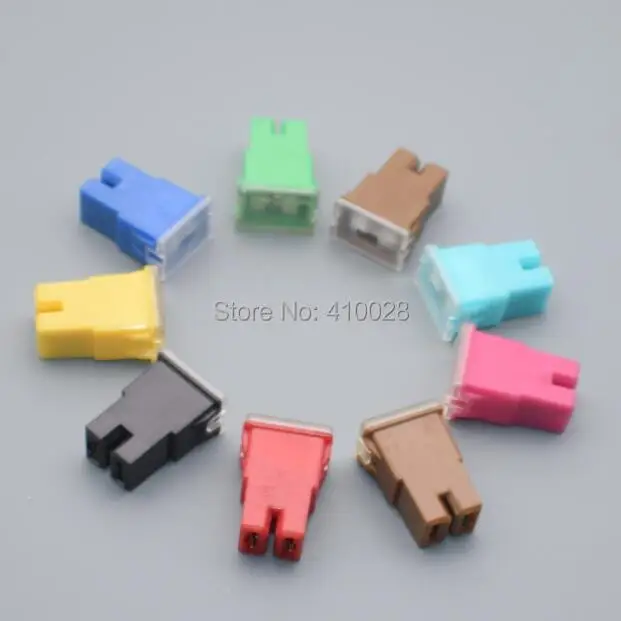 worldgolden 540PCS  20A 30A 40A 50A 60A 70A 80A 100A 120A  J Case Female Plug in Blade Cartridge Fuse