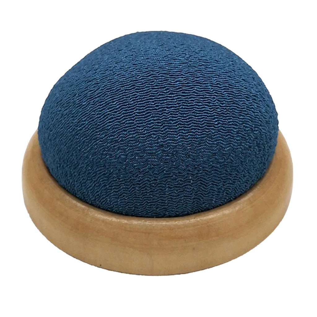 Wooden Base Pin Cushion Pincushion  Insertion For Embroidery Sewing