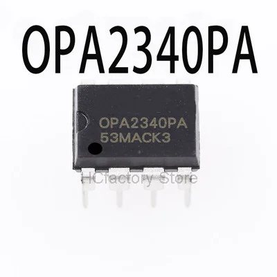 Новый оригинальный 1 шт./лот OPA2340PA BBOPA2340PA OPA2340 DIP-8 оптом единичный список распределения