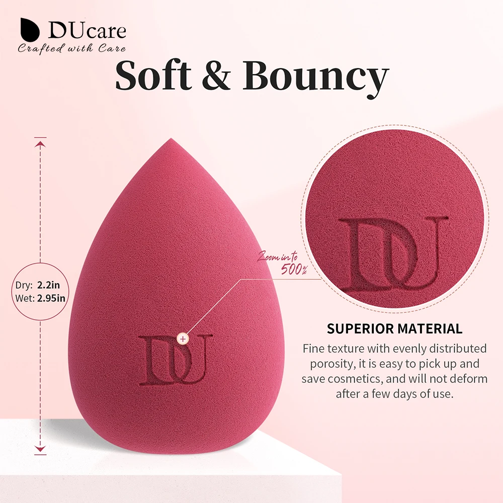 DUcare Water Drop Makeup Sponge Professional Cosmetic Puff For Foundation Concealer BB cream Blending Egg Sponge Makeup Tools