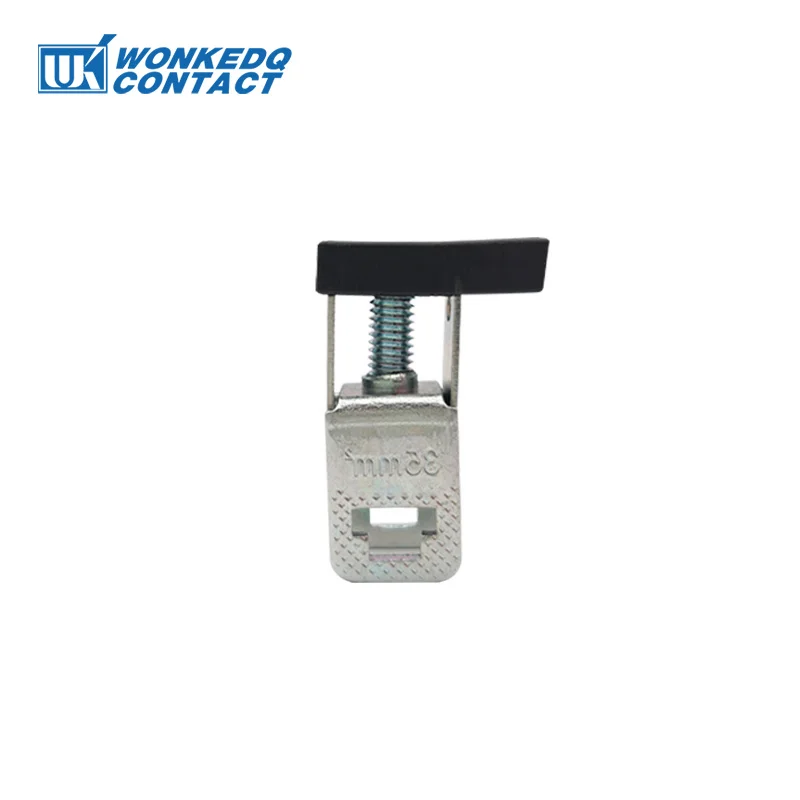 10Pcs AKG35 Busbar Connection Terminal Block Screw Installation Connectors Wire Electrical For 3*10mm 6*6mm Copper Bar AKG 35