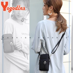 Crossbody nylon bags waterproof for women, multifunction, casual, small bag, mobile phone box, sports bag 8 MAIN SALES CROSS SCHOOL - №8