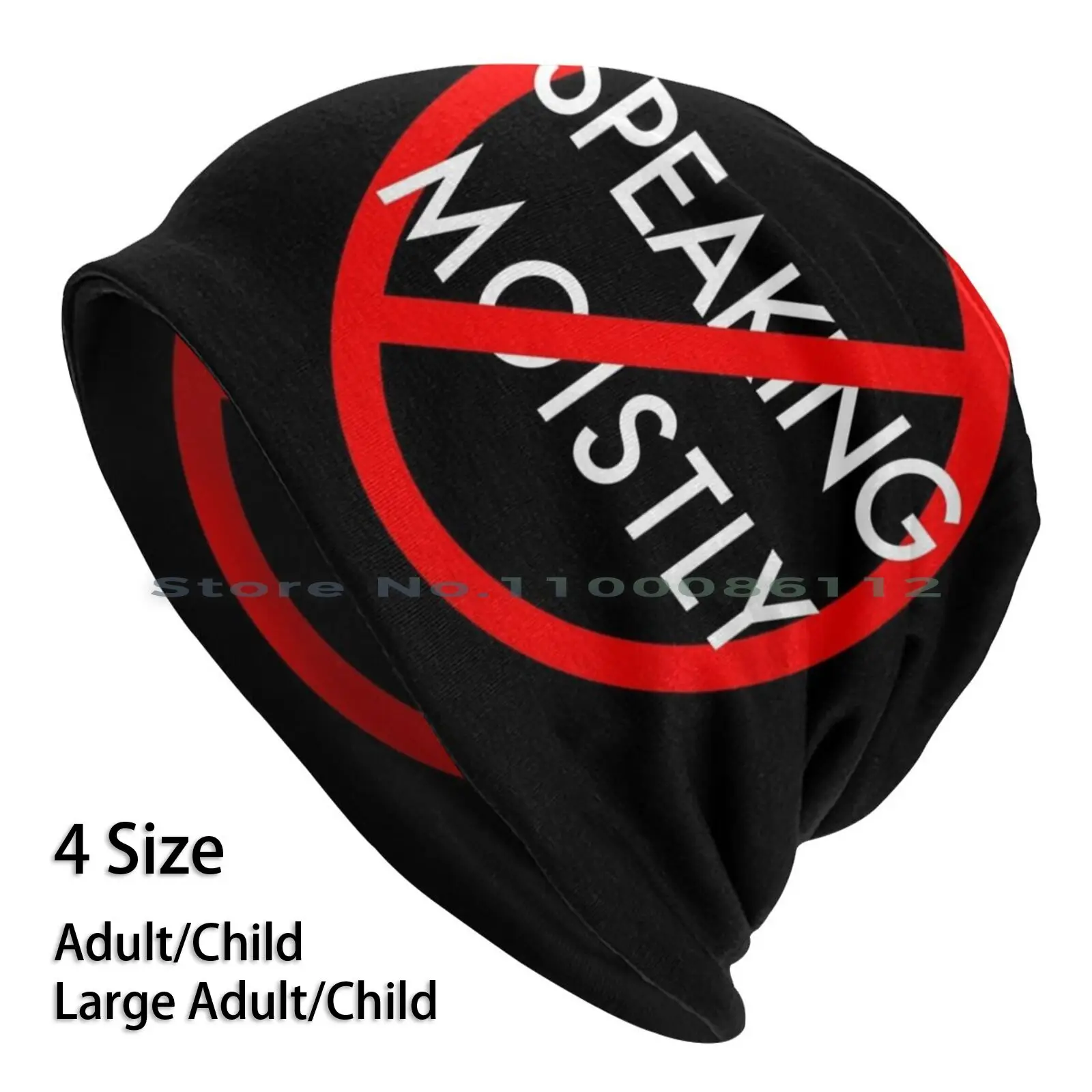 Stop Speaking Moistly! Beanies Knit Hat Speaking Moistly Talking Justin Trudeau Funny Joshua Pruner Brimless Knitted Hat