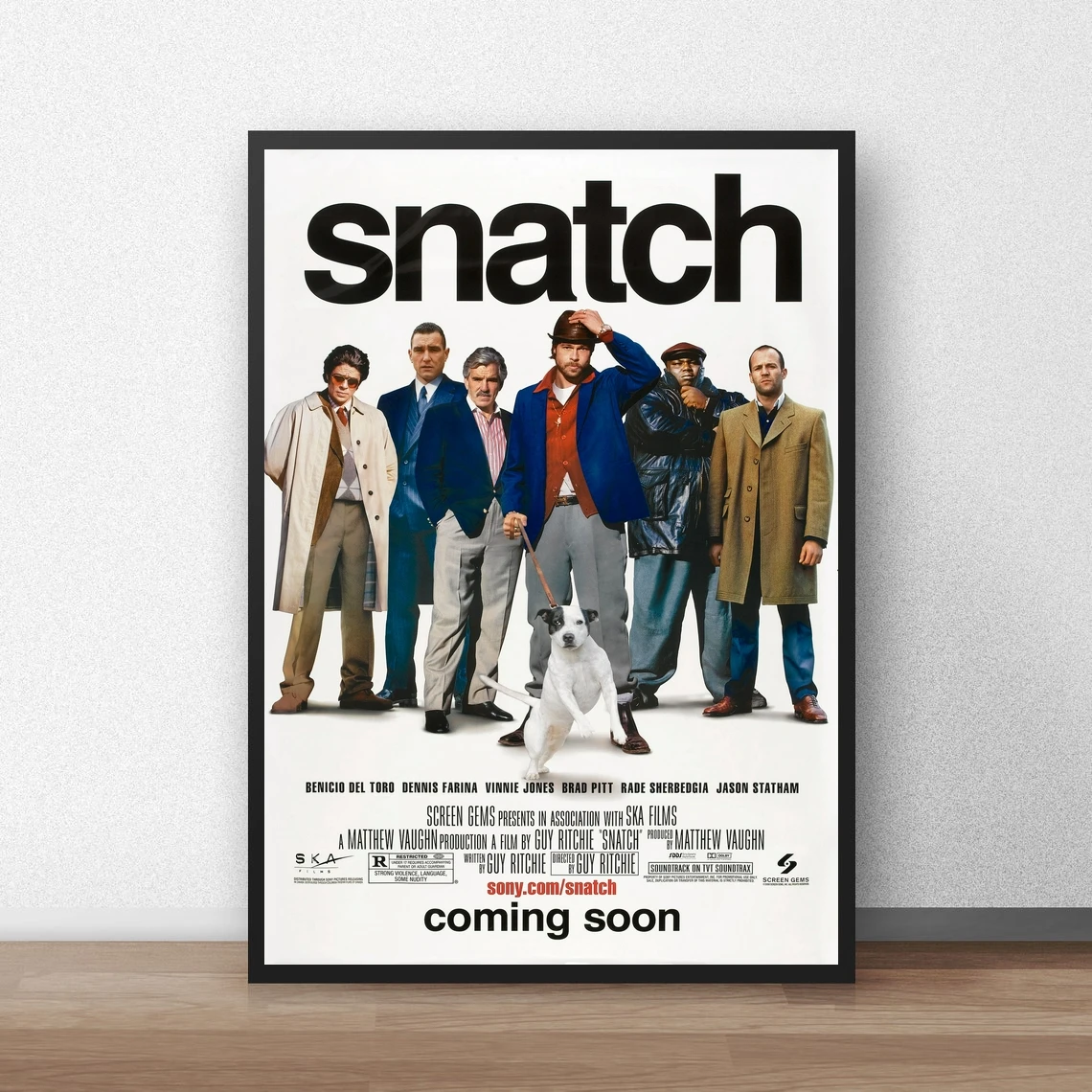 

Snatch Classic Movie Poster Canvas Art Print Home Decoration Wall Painting ( No Frame )