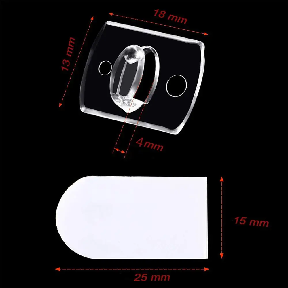 

Настенный Прозрачный съемный крючок для кухни, спальни, прочный Рождественский зажим для шнурков, рождественские сказочные огни