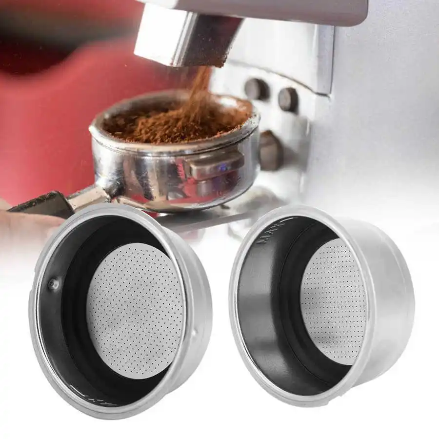 Detachable Coffee Filter Basket Stainless Steel Coffee Filter Strainer Bowl Coffee Machine Portafilter Part Accessories