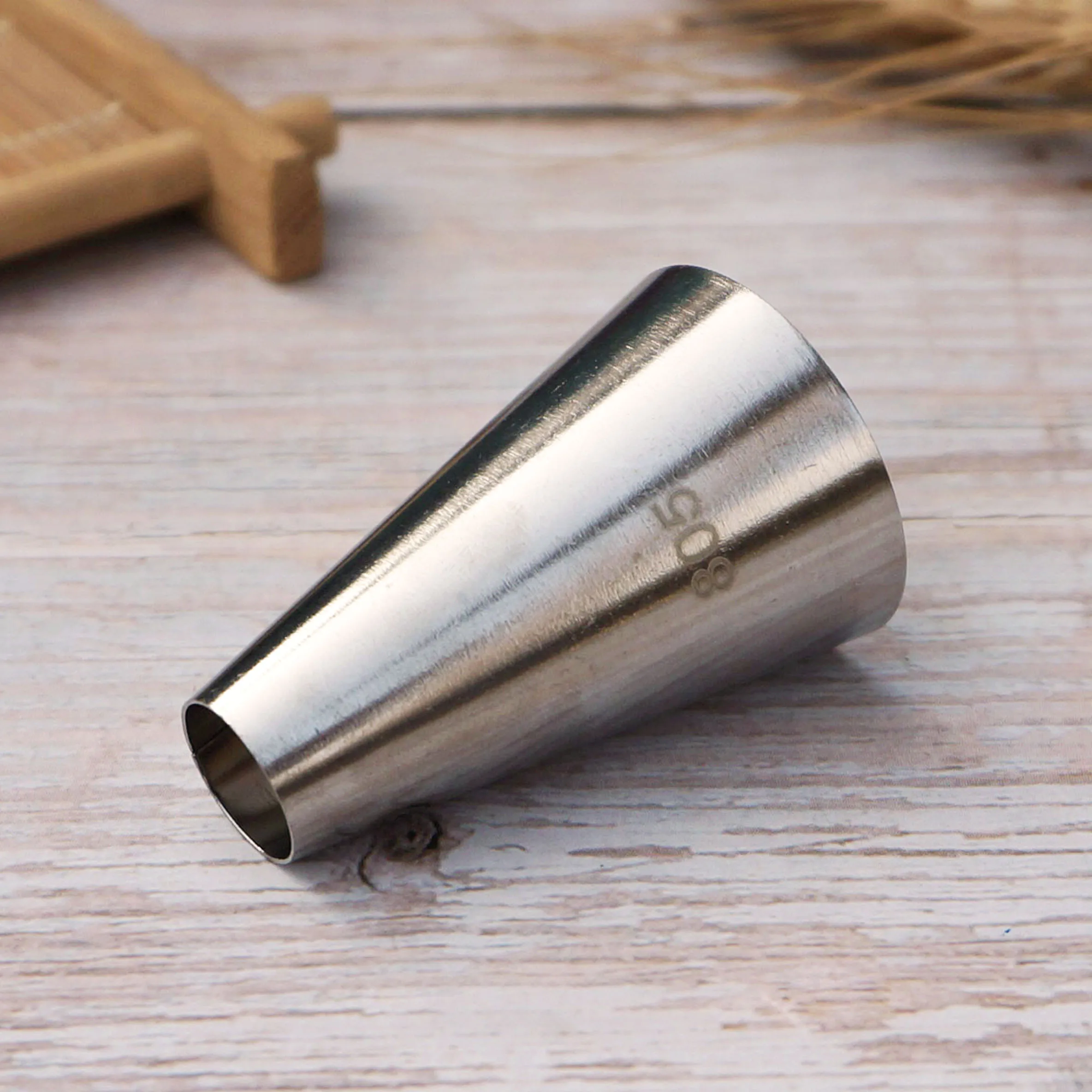 #805 806 Round Piping Nozzles Pastry Tips Cake Cream Decorating Baking Tool Stainless Steel Cupcake Cookie Icing Macaroon
