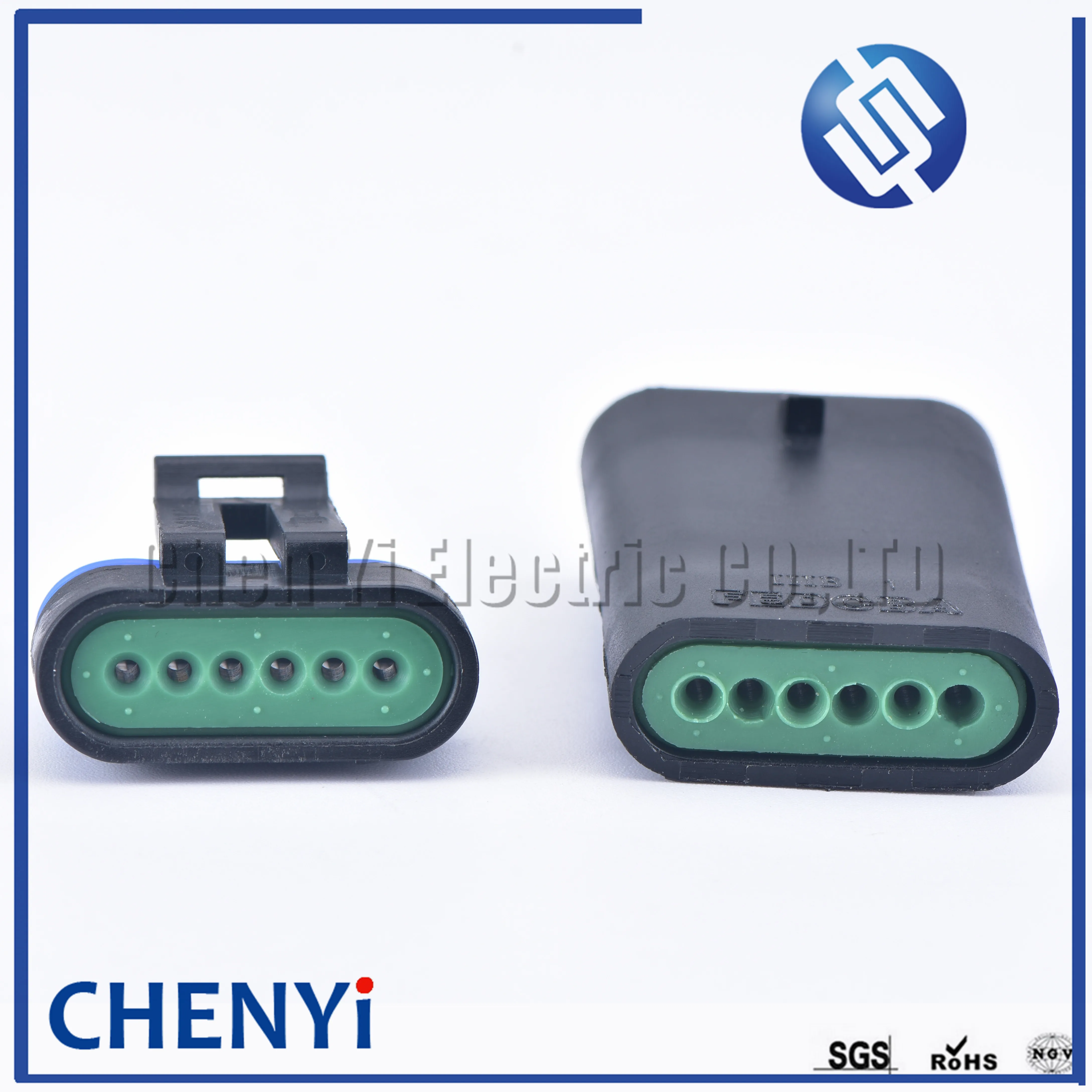 2 Sets Metri-Pack 6 Pin Male or Female Electrical Flat Accelerator Pedal Plug Sensor Socket Connector 12066317 12162261