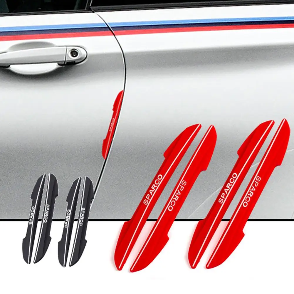 4Pcs/Set Car Door Edge Trim Anti scratch Guard Decor Strip Sticker Auto Styling 14 5cm