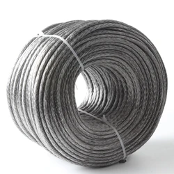 Corde tressée simple UHMWPE, 20m, 3mm, 12 brins, 800kg