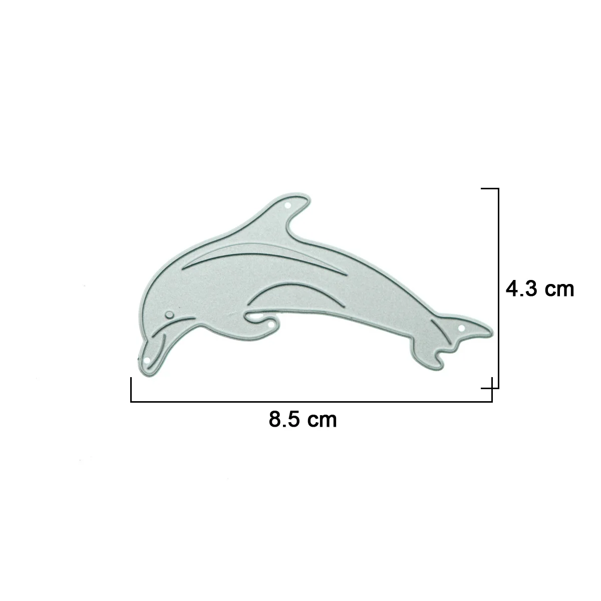 Jumpping Dolphin Metal Die Cutter Cutting Dies Handmade DIY Card Scrapbook Clipart Decorating Papercraft Mold Template