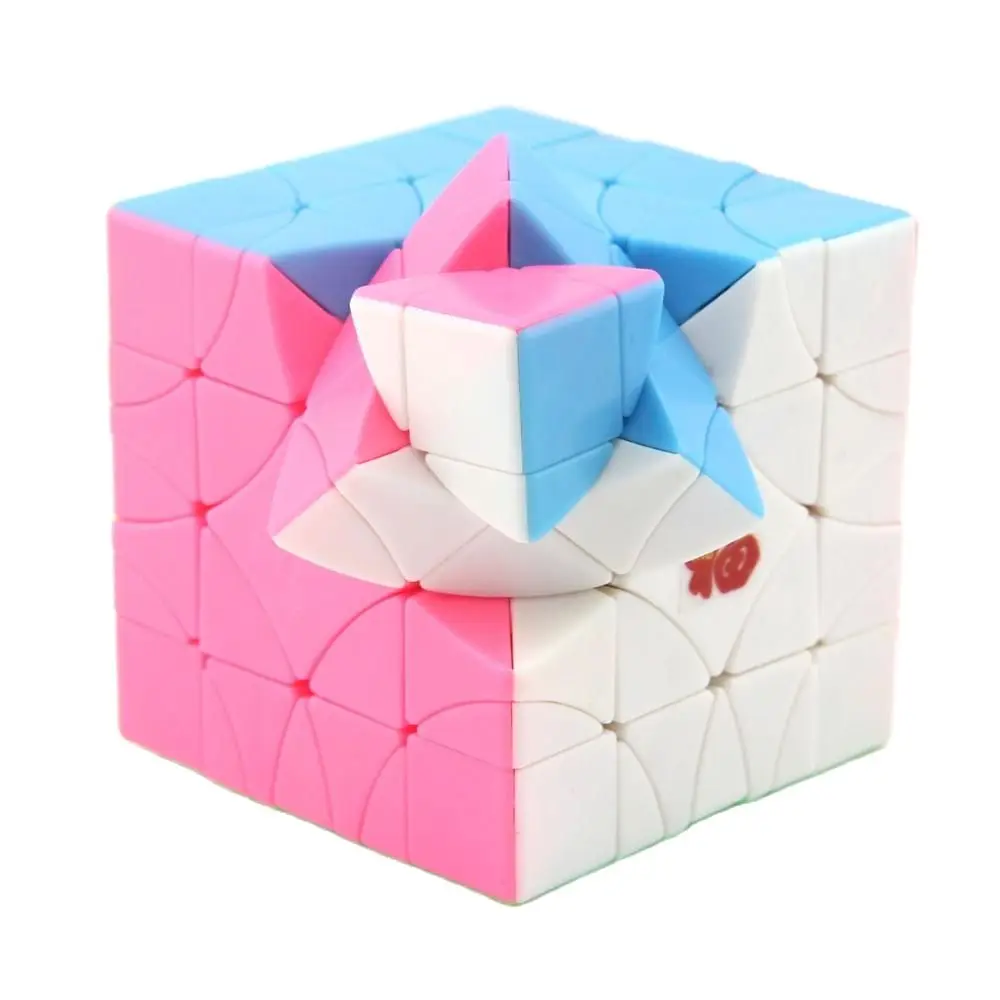MF8 จีน Fu Lattices แผง V2 Magic Cube ปริศนา mf8 ตะแกรง II รวบรวม cubo magico ปริศนาการศึกษาของเล่นเกมเด็ก