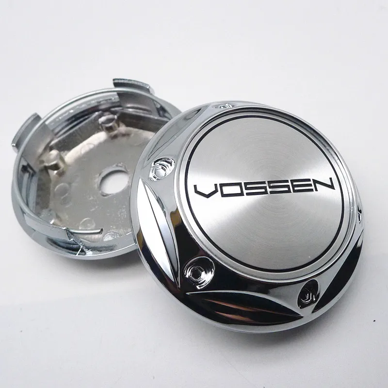 4pcs 68mm 62mm For Vossen Wheel Hub Center Cap Car Rims Replace Dust-proof Cover Auto Styling Accessories